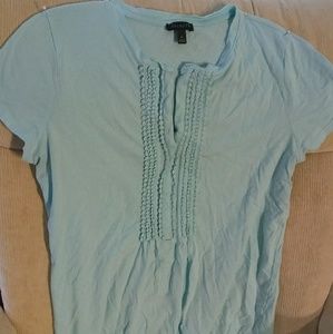 Talbot's baby blue T